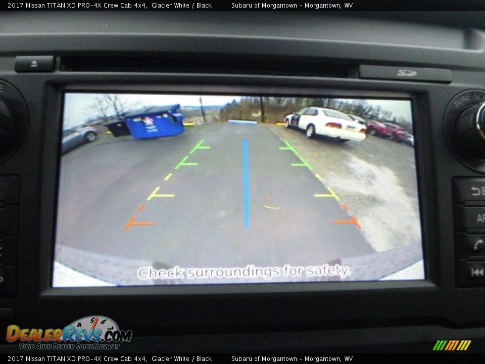 2017 Nissan TITAN XD PRO-4X Crew Cab 4x4 Glacier White / Black Photo #19