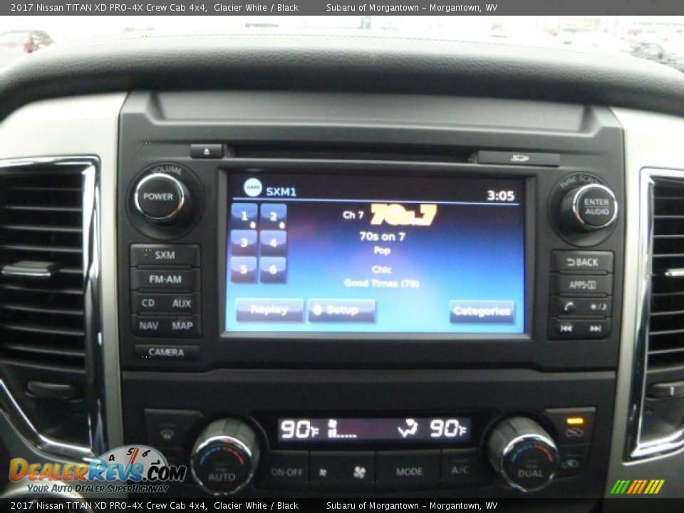 Controls of 2017 Nissan TITAN XD PRO-4X Crew Cab 4x4 Photo #20