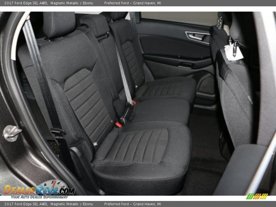 2017 Ford Edge SEL AWD Magnetic Metallic / Ebony Photo #5