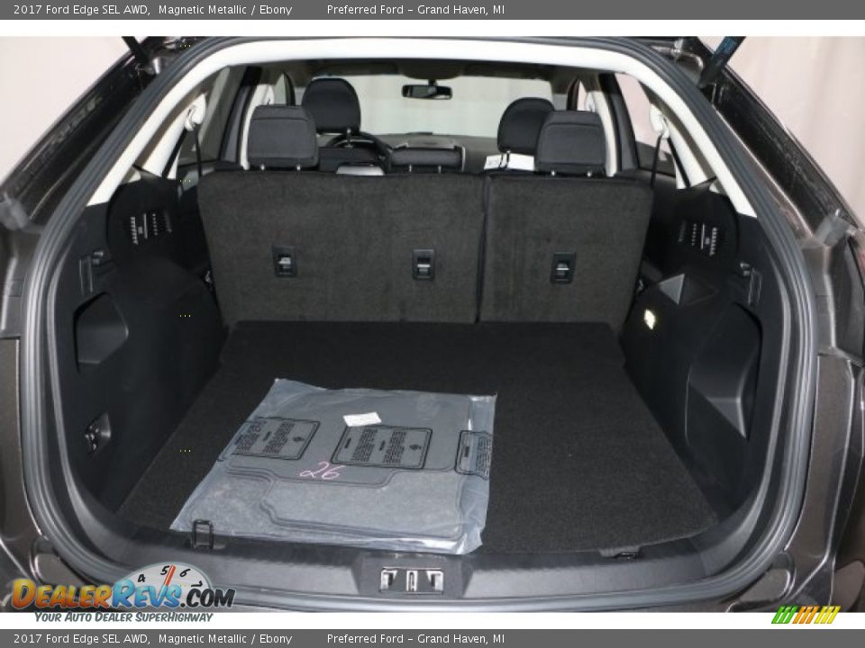 2017 Ford Edge SEL AWD Magnetic Metallic / Ebony Photo #6