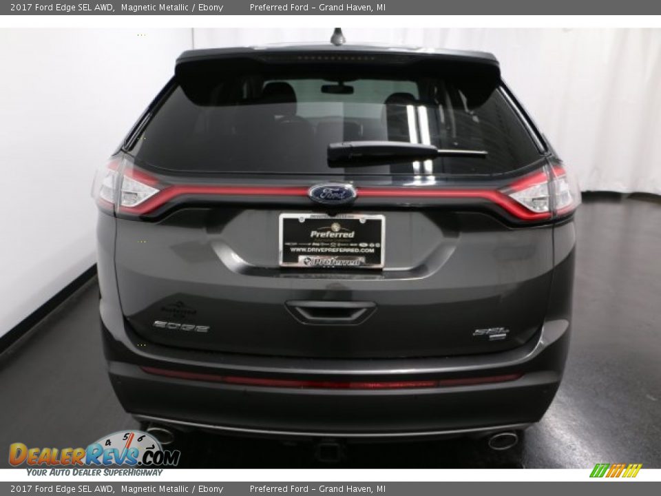 2017 Ford Edge SEL AWD Magnetic Metallic / Ebony Photo #10