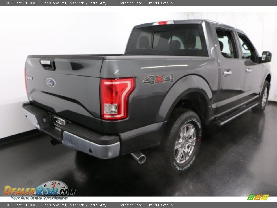 2017 Ford F150 XLT SuperCrew 4x4 Magnetic / Earth Gray Photo #8