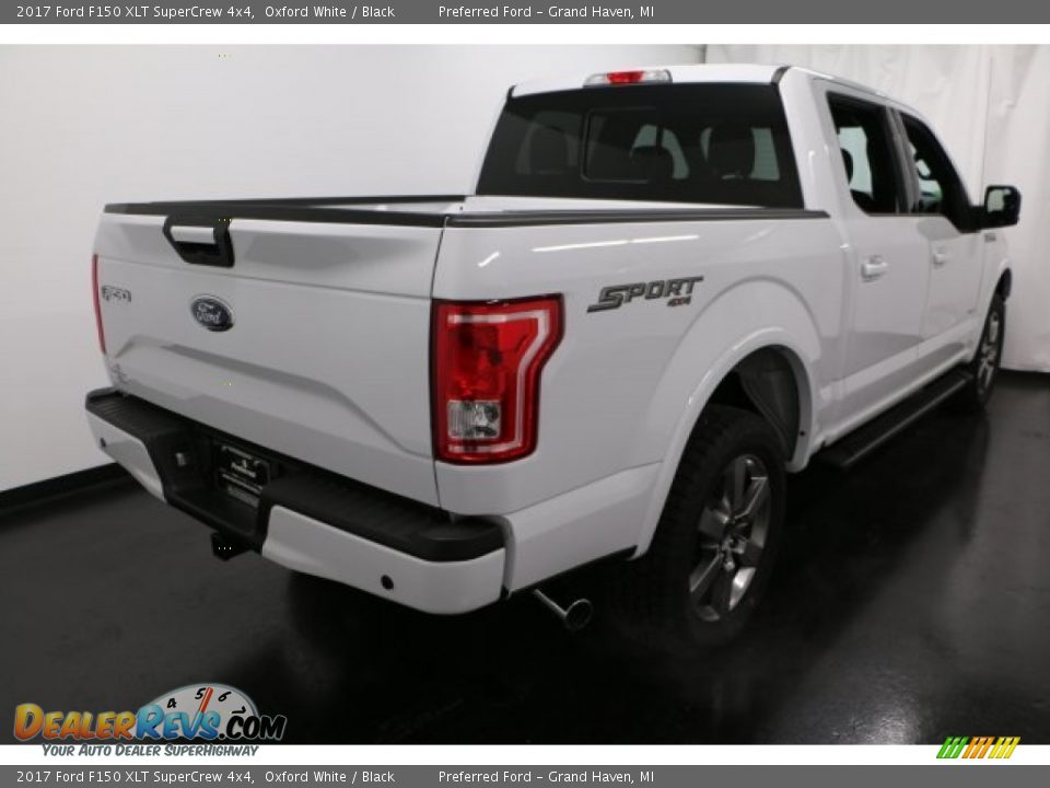 2017 Ford F150 XLT SuperCrew 4x4 Oxford White / Black Photo #8