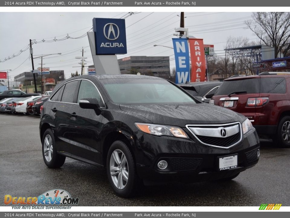2014 Acura RDX Technology AWD Crystal Black Pearl / Parchment Photo #1