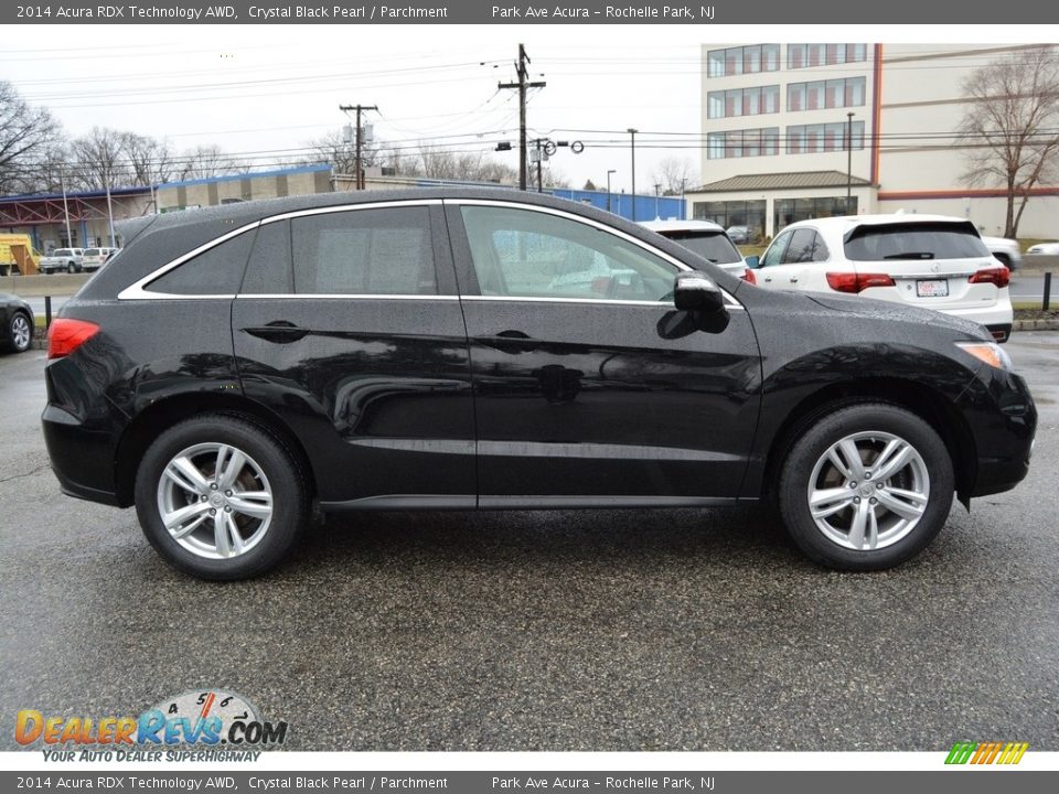 2014 Acura RDX Technology AWD Crystal Black Pearl / Parchment Photo #2