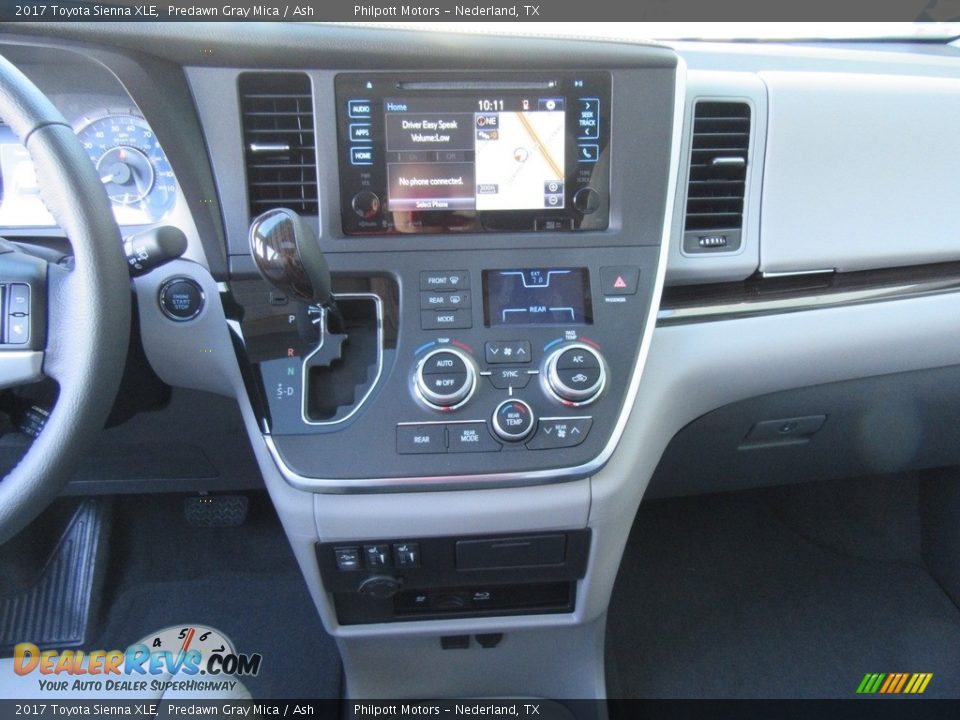 2017 Toyota Sienna XLE Predawn Gray Mica / Ash Photo #25