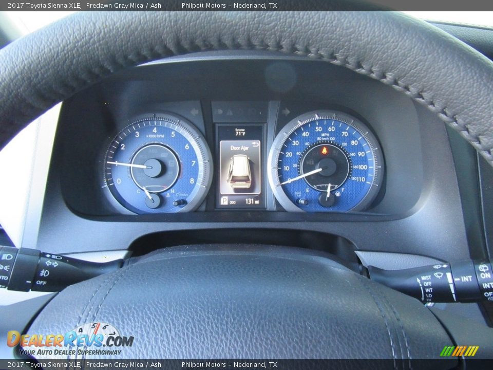 2017 Toyota Sienna XLE Predawn Gray Mica / Ash Photo #33