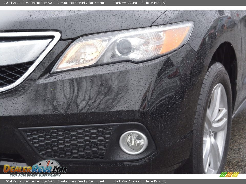 2014 Acura RDX Technology AWD Crystal Black Pearl / Parchment Photo #32