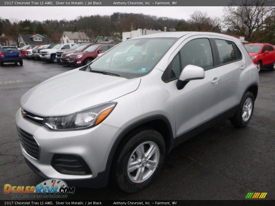 2017 Chevrolet Trax LS AWD Silver Ice Metallic / Jet Black Photo #11
