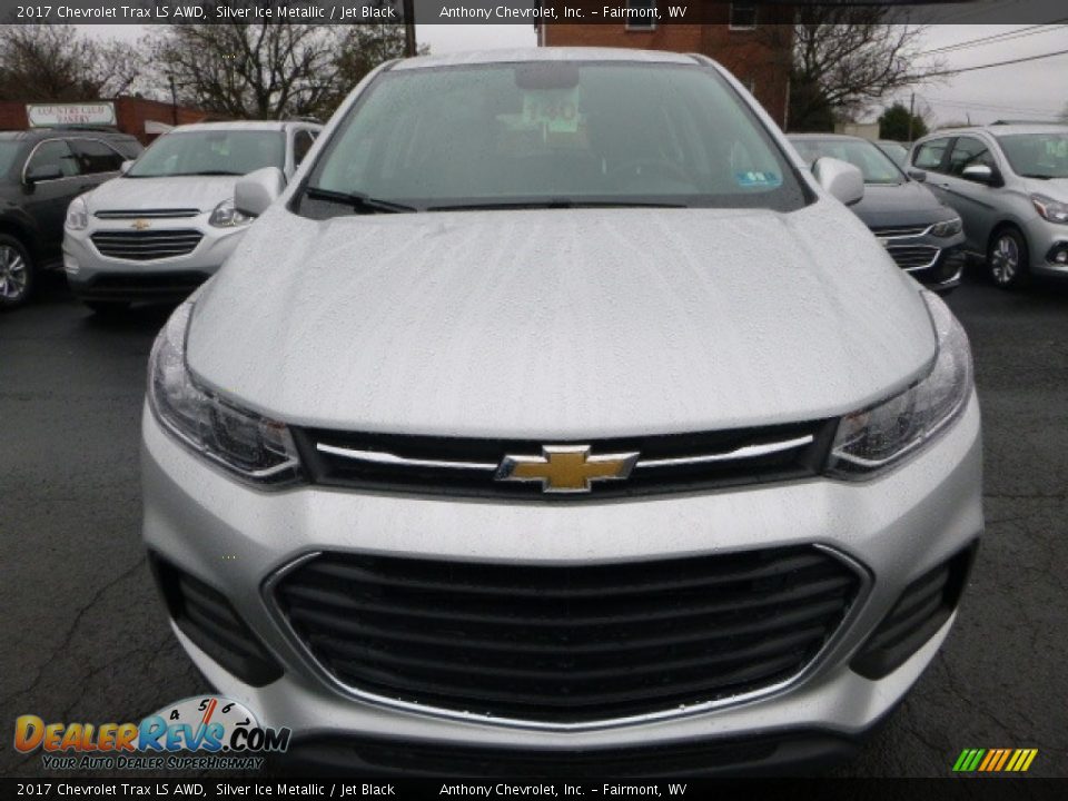 2017 Chevrolet Trax LS AWD Silver Ice Metallic / Jet Black Photo #12