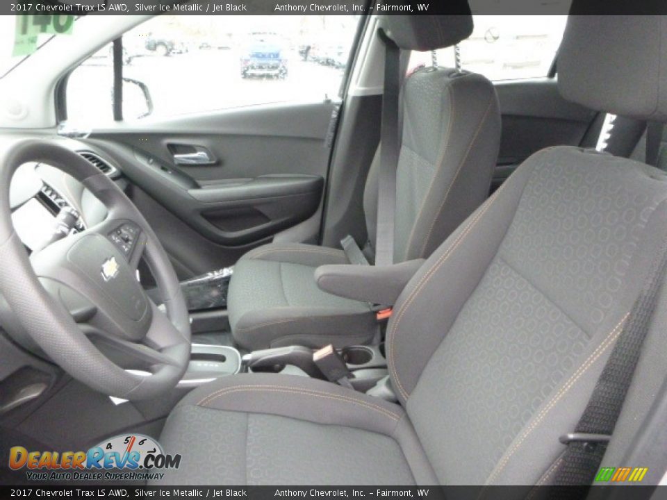 2017 Chevrolet Trax LS AWD Silver Ice Metallic / Jet Black Photo #14