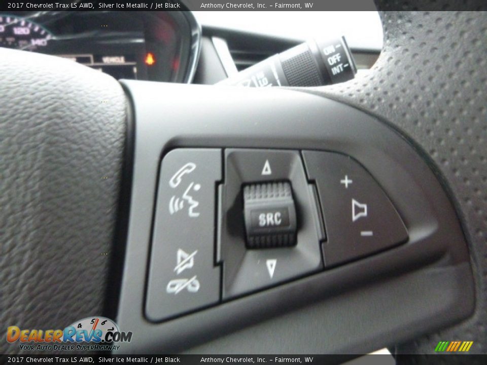 2017 Chevrolet Trax LS AWD Silver Ice Metallic / Jet Black Photo #19