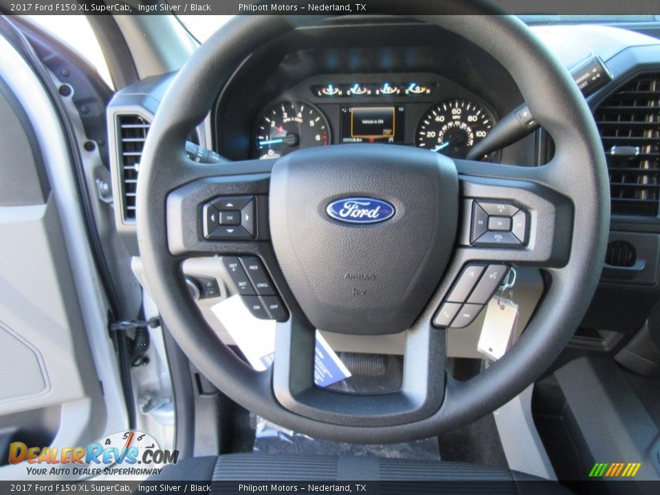 2017 Ford F150 XL SuperCab Steering Wheel Photo #29