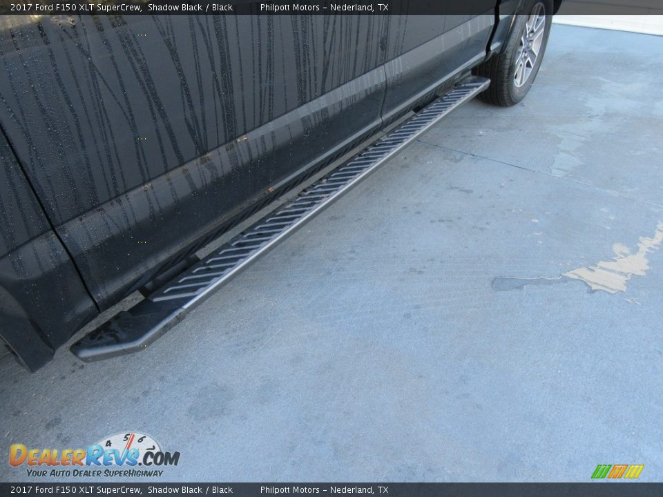 2017 Ford F150 XLT SuperCrew Shadow Black / Black Photo #12