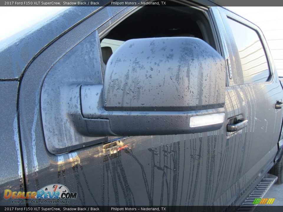 2017 Ford F150 XLT SuperCrew Shadow Black / Black Photo #13