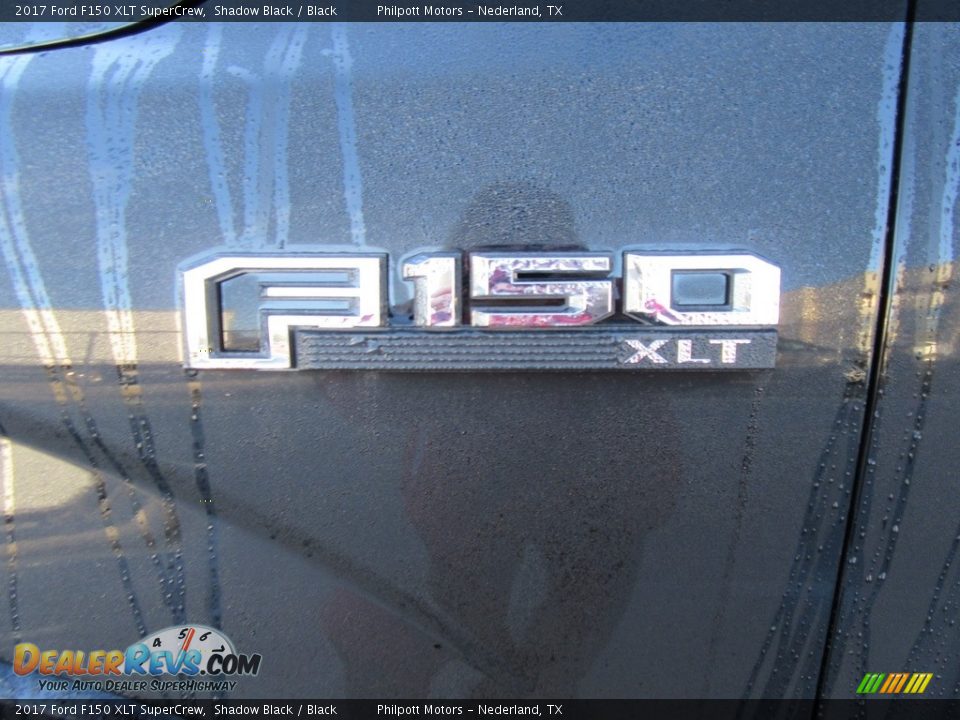 2017 Ford F150 XLT SuperCrew Shadow Black / Black Photo #14
