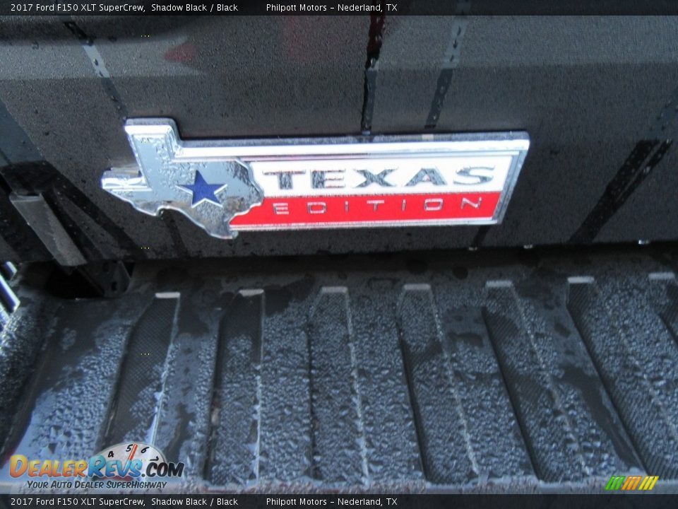 2017 Ford F150 XLT SuperCrew Shadow Black / Black Photo #16