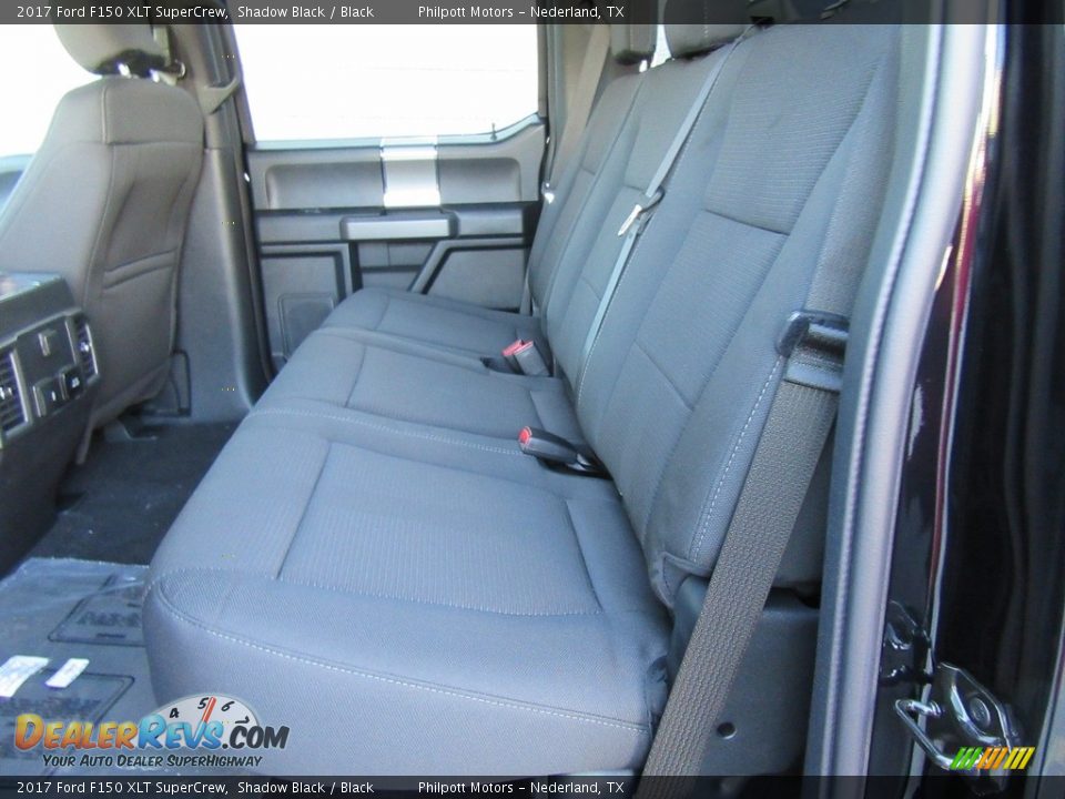 2017 Ford F150 XLT SuperCrew Shadow Black / Black Photo #19