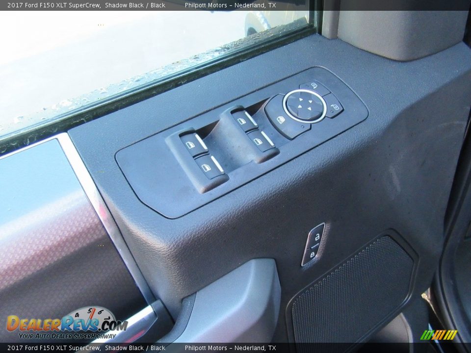 2017 Ford F150 XLT SuperCrew Shadow Black / Black Photo #21