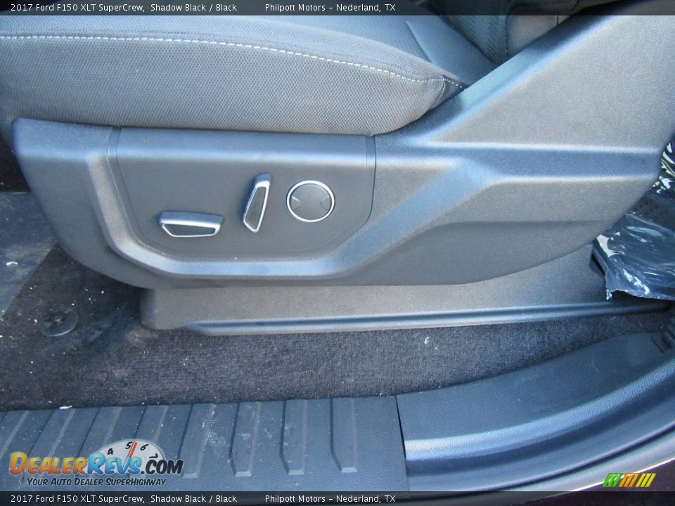 2017 Ford F150 XLT SuperCrew Shadow Black / Black Photo #23