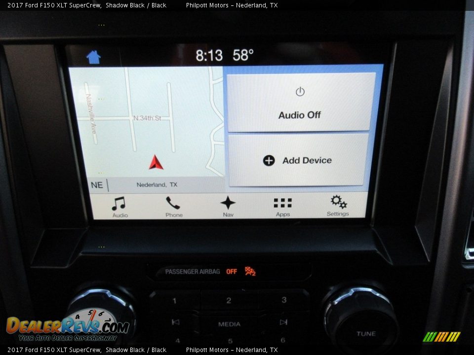 2017 Ford F150 XLT SuperCrew Shadow Black / Black Photo #26