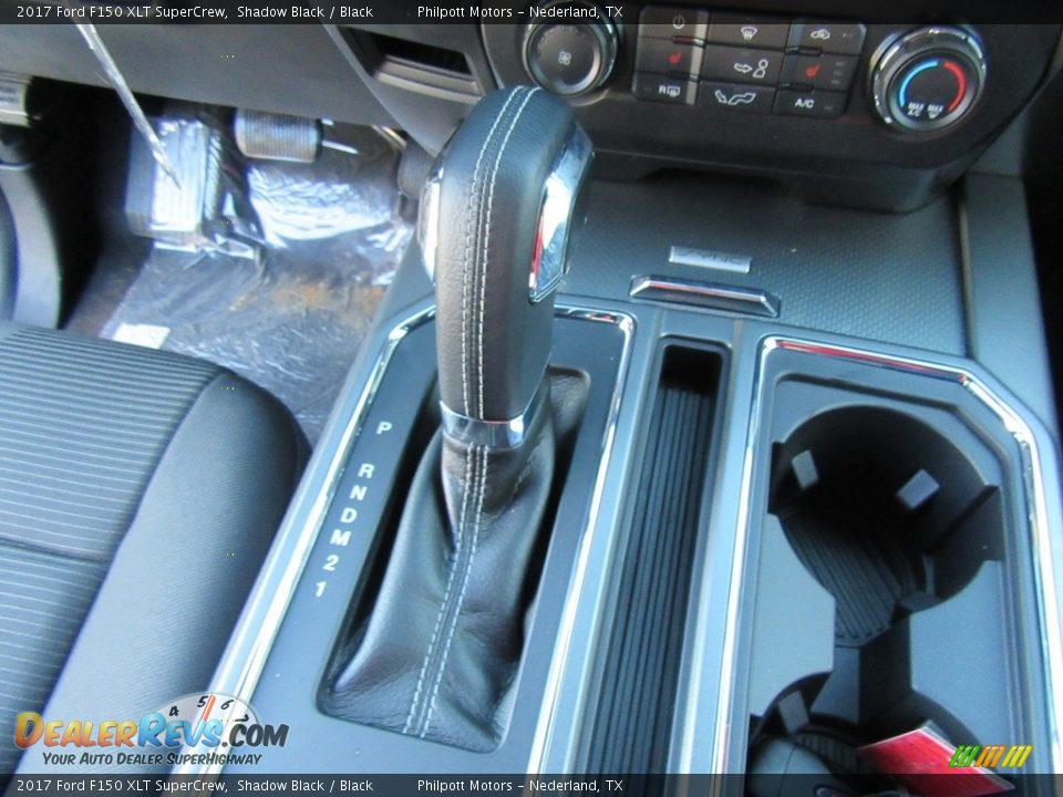 2017 Ford F150 XLT SuperCrew Shadow Black / Black Photo #29