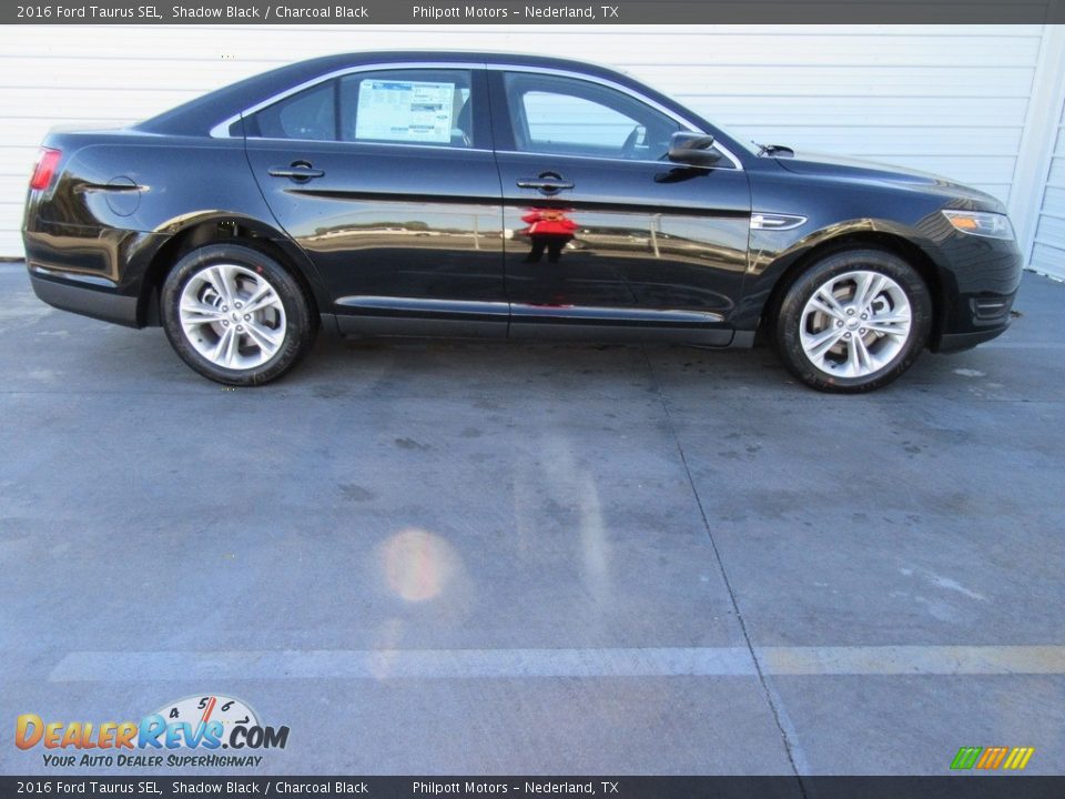 2016 Ford Taurus SEL Shadow Black / Charcoal Black Photo #3