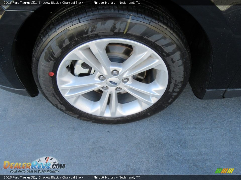 2016 Ford Taurus SEL Shadow Black / Charcoal Black Photo #11
