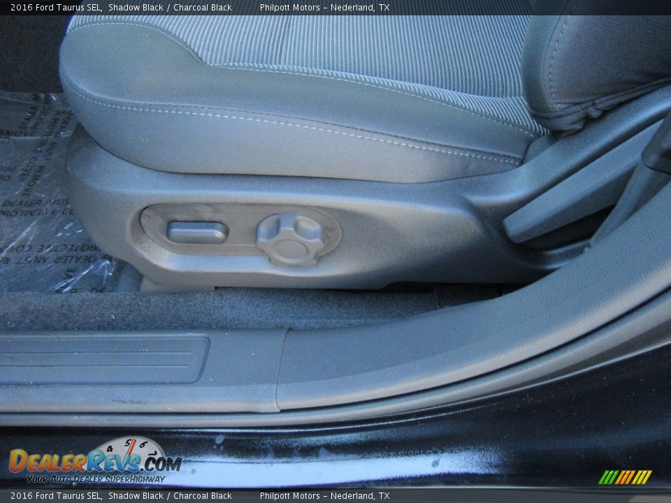 2016 Ford Taurus SEL Shadow Black / Charcoal Black Photo #22