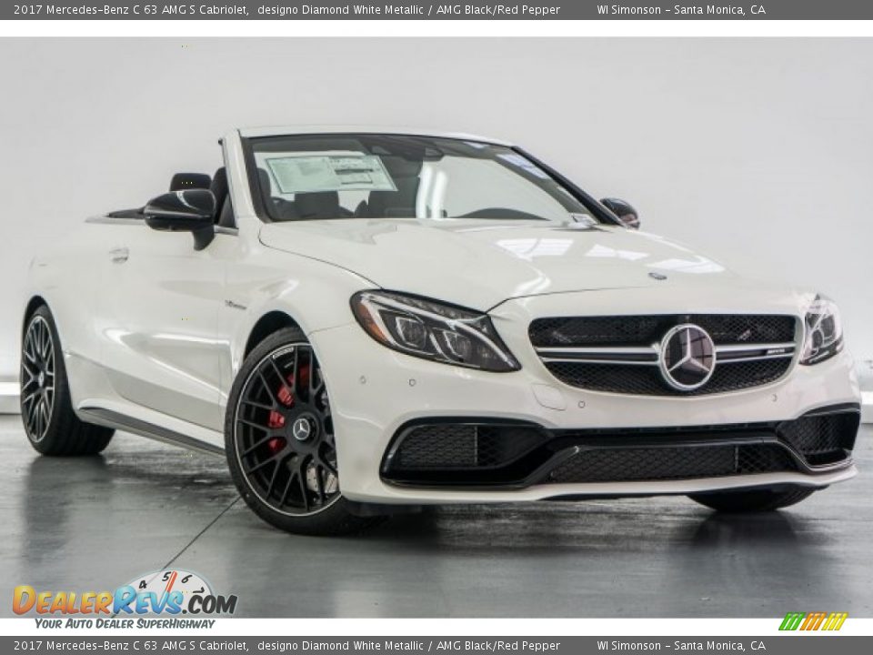 Front 3/4 View of 2017 Mercedes-Benz C 63 AMG S Cabriolet Photo #12