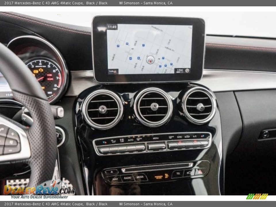 Controls of 2017 Mercedes-Benz C 43 AMG 4Matic Coupe Photo #8