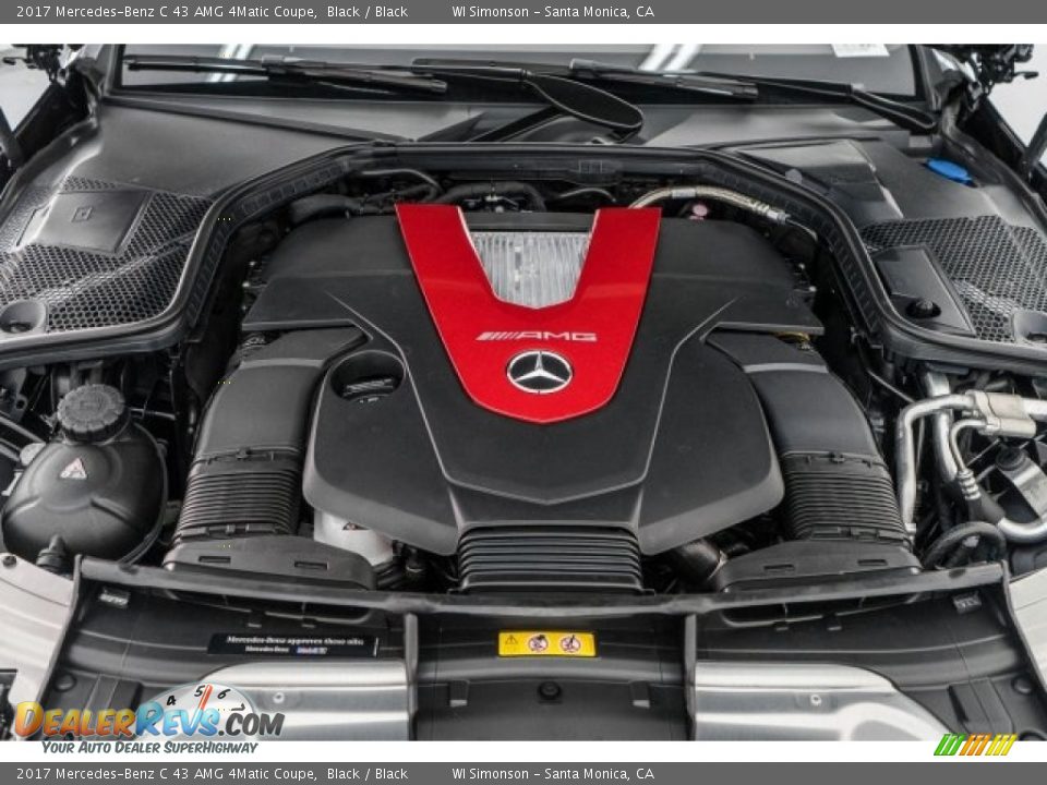 2017 Mercedes-Benz C 43 AMG 4Matic Coupe 3.0 Liter AMG DI biturbo DOHC 24-Valve VVT V6 Engine Photo #9