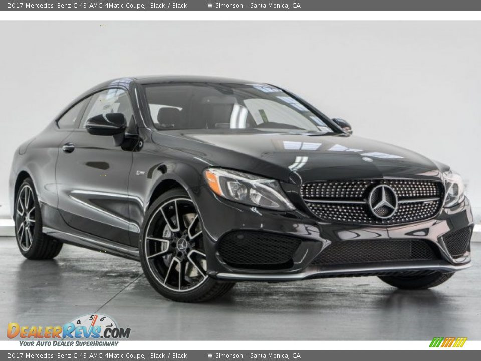 Front 3/4 View of 2017 Mercedes-Benz C 43 AMG 4Matic Coupe Photo #12