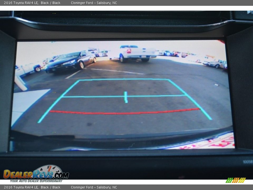2016 Toyota RAV4 LE Black / Black Photo #18