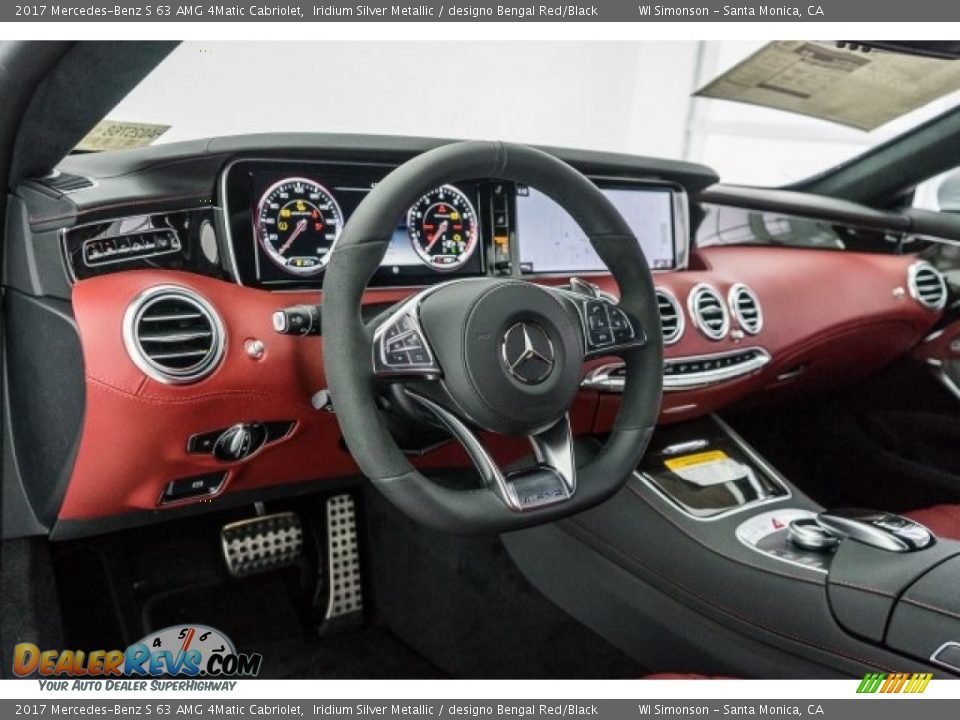 Controls of 2017 Mercedes-Benz S 63 AMG 4Matic Cabriolet Photo #5