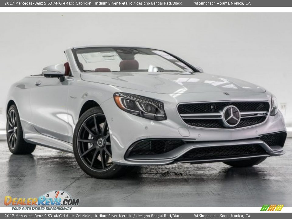 Front 3/4 View of 2017 Mercedes-Benz S 63 AMG 4Matic Cabriolet Photo #9