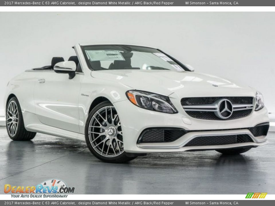 Front 3/4 View of 2017 Mercedes-Benz C 63 AMG Cabriolet Photo #1