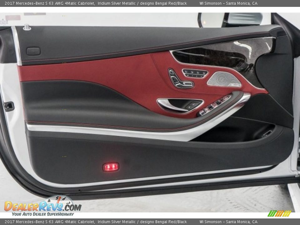 Door Panel of 2017 Mercedes-Benz S 63 AMG 4Matic Cabriolet Photo #12