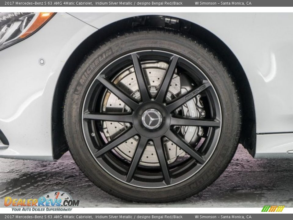 2017 Mercedes-Benz S 63 AMG 4Matic Cabriolet Wheel Photo #20