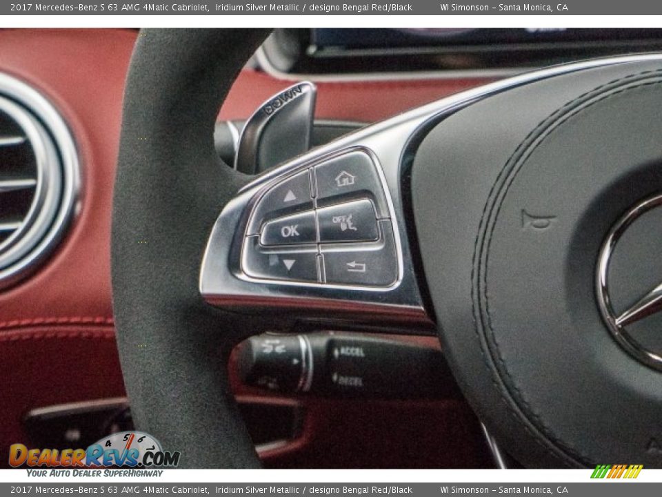 Controls of 2017 Mercedes-Benz S 63 AMG 4Matic Cabriolet Photo #24