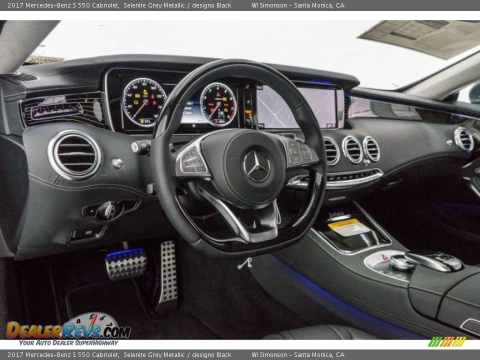 Dashboard of 2017 Mercedes-Benz S 550 Cabriolet Photo #5