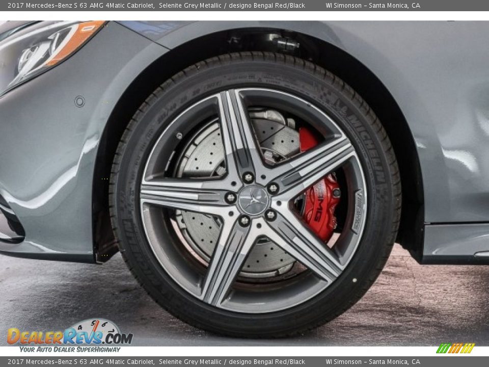 2017 Mercedes-Benz S 63 AMG 4Matic Cabriolet Wheel Photo #8