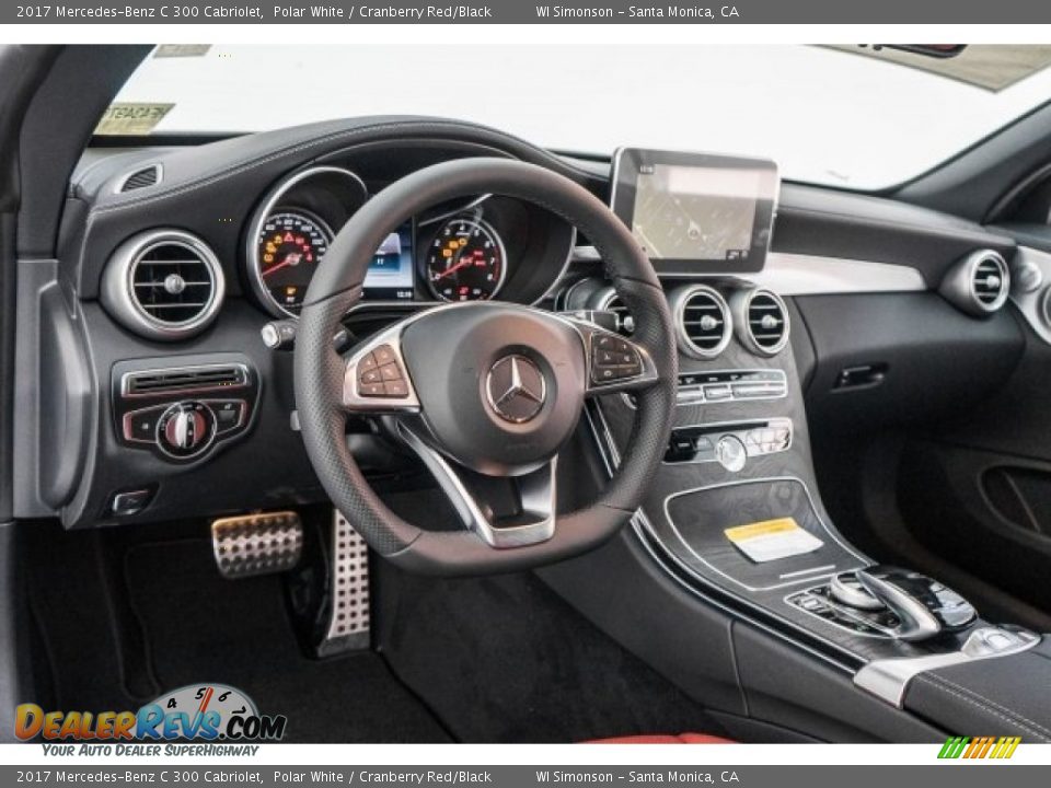 Dashboard of 2017 Mercedes-Benz C 300 Cabriolet Photo #5