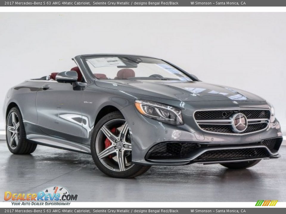 Front 3/4 View of 2017 Mercedes-Benz S 63 AMG 4Matic Cabriolet Photo #12