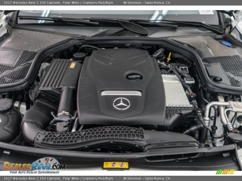 2017 Mercedes-Benz C 300 Cabriolet 2.0 Liter DI Turbocharged DOHC 16-Valve VVT 4 Cylinder Engine Photo #9