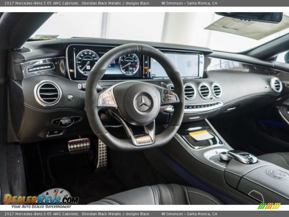 Dashboard of 2017 Mercedes-Benz S 65 AMG Cabriolet Photo #18