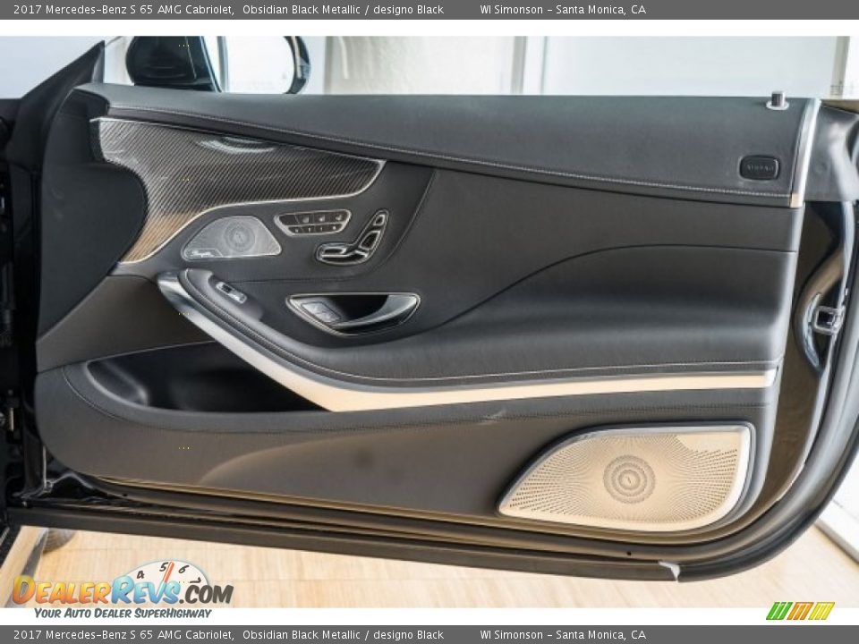 Door Panel of 2017 Mercedes-Benz S 65 AMG Cabriolet Photo #24