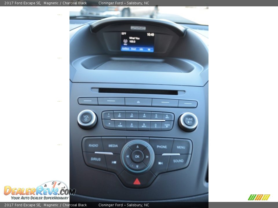 2017 Ford Escape SE Magnetic / Charcoal Black Photo #10