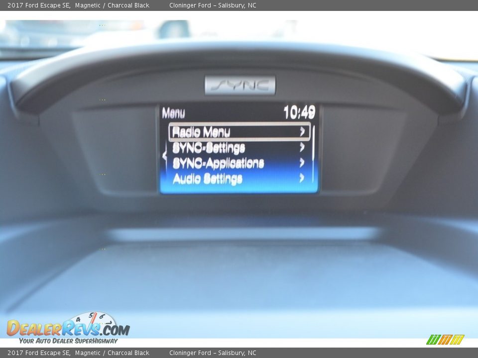 2017 Ford Escape SE Magnetic / Charcoal Black Photo #11