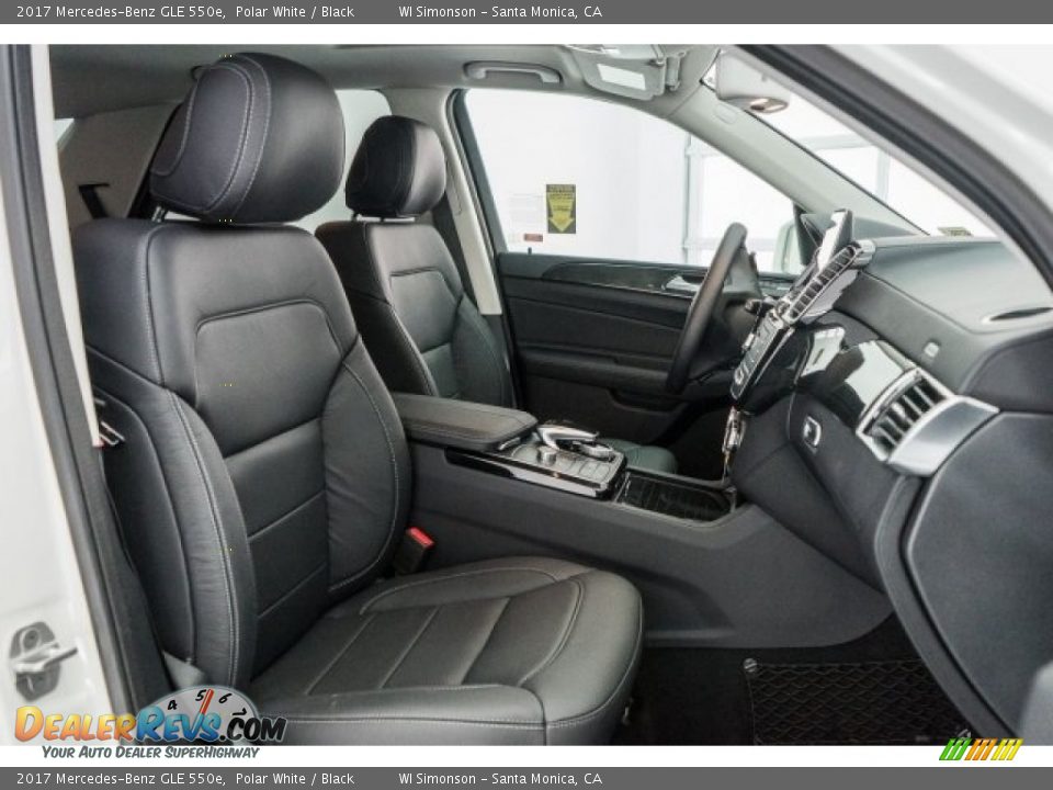 Black Interior - 2017 Mercedes-Benz GLE 550e Photo #2